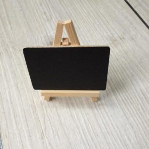 Mini Chalkboard Easel