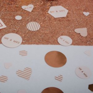 Geo Blush Table Confetti