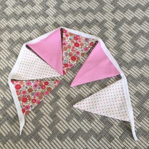 Completed bunting